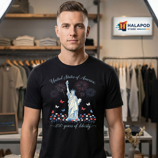 United States Of America 250th Women Shirt 2026 4th Of July Anniversary Gear