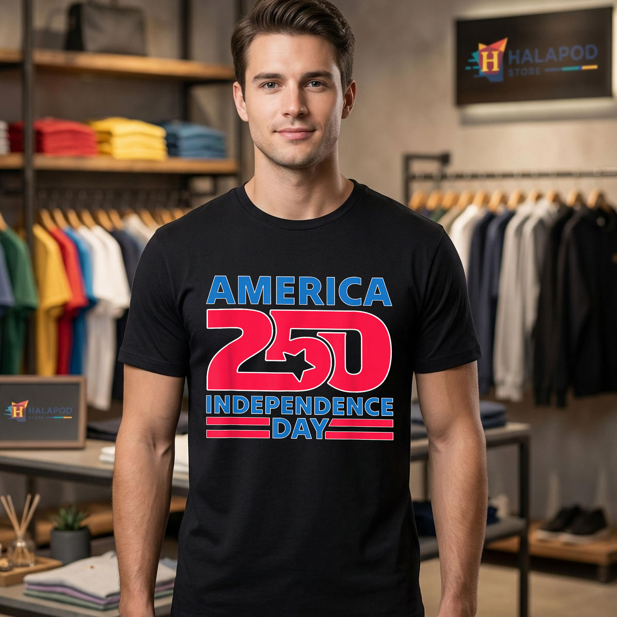 USA Americas 250th Anniversary Shirt 2026 4th Of July Classic Apparel Gifts
