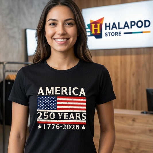 USA Flag America 250 Years Shirt 2026 4th Of July 250th Anniversary Apparel