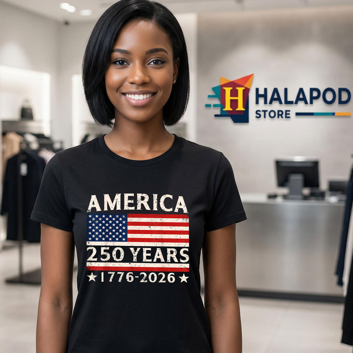 USA Flag America 250 Years Shirt 2026 4th Of July 250th Anniversary Apparel