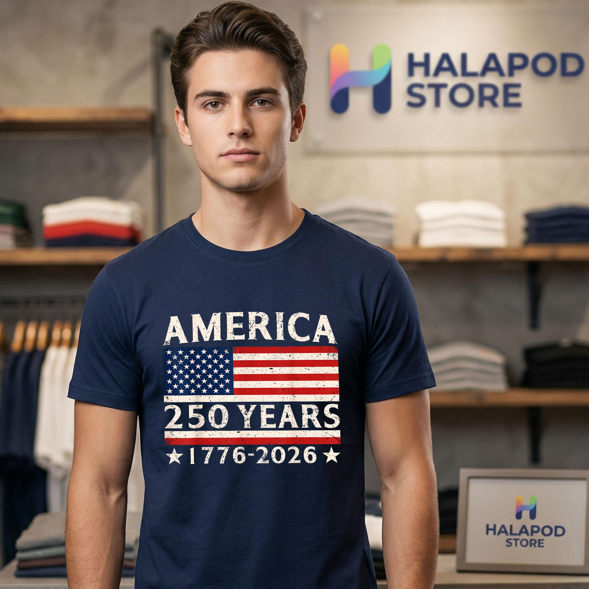 USA Flag America 250 Years Shirt 2026 4th Of July 250th Anniversary Apparel