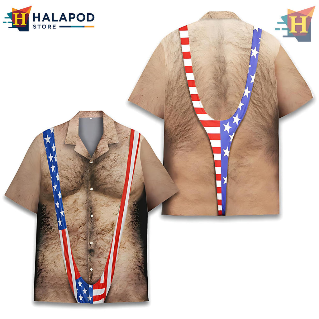 USA Independence American Flag Hawaiian Shirt 2026 Patriotic Fan Apparel Gear