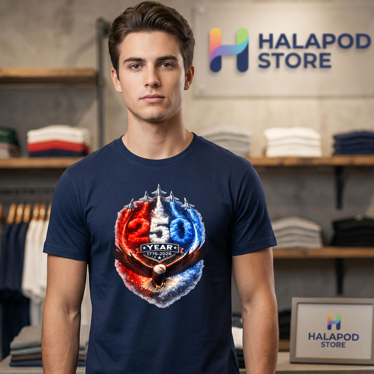 USA Patriotic 250 Years 4th July Shirt 2026 American 250th Anniversary Gifts