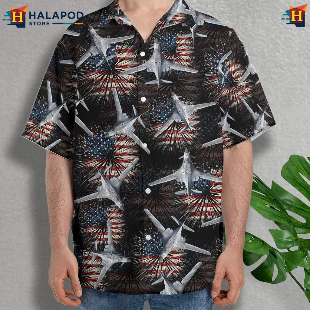 Veteran Military Airplane Shirt Mens Hawaiian Linen Beach Button Down Outfit