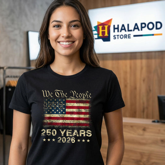 Vintage 250th Birthday 4th July Shirt 2026 USA 1776 250 Years American Gear