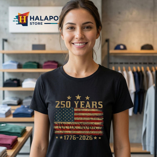 Vintage 4th July American Flag Shirt 1776 2026 USA 250th Anniversary Apparel