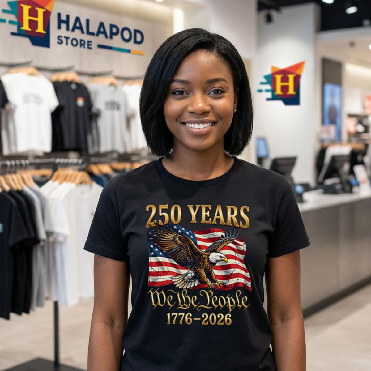 We The People 250th Shirt 2026 July 4th 250 Years USA Performance Gear