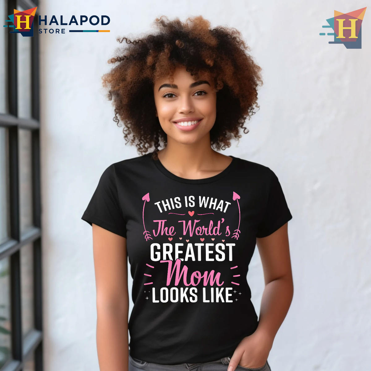 Worlds Greatest Mom Gift Funny Mother T Shirts For Mothers Day